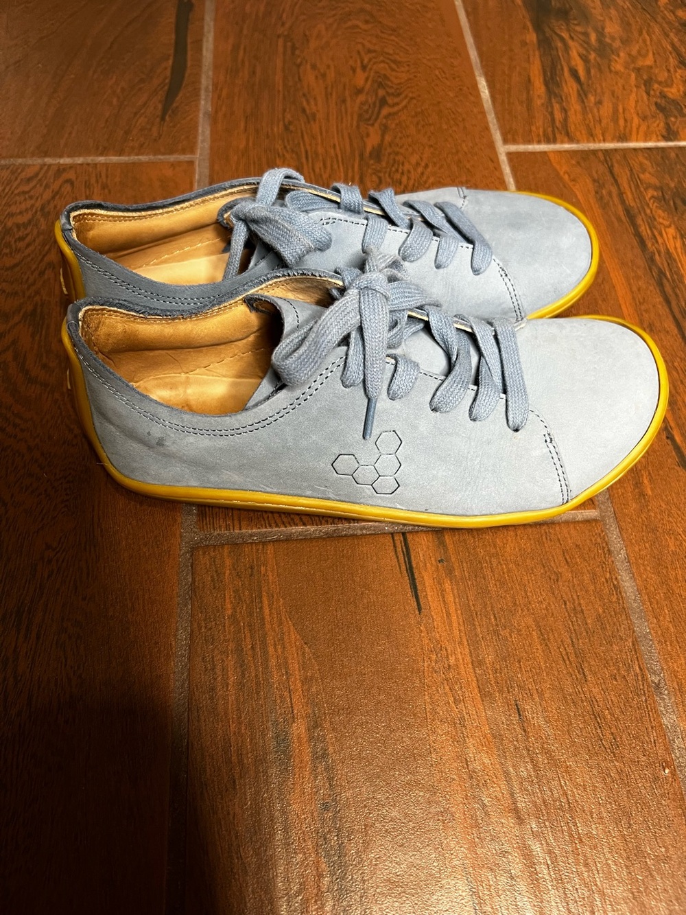 Vivobarefoot Blue Soul of Africa Zero Drop Barefoot Shoes Womens EU 38 US 7